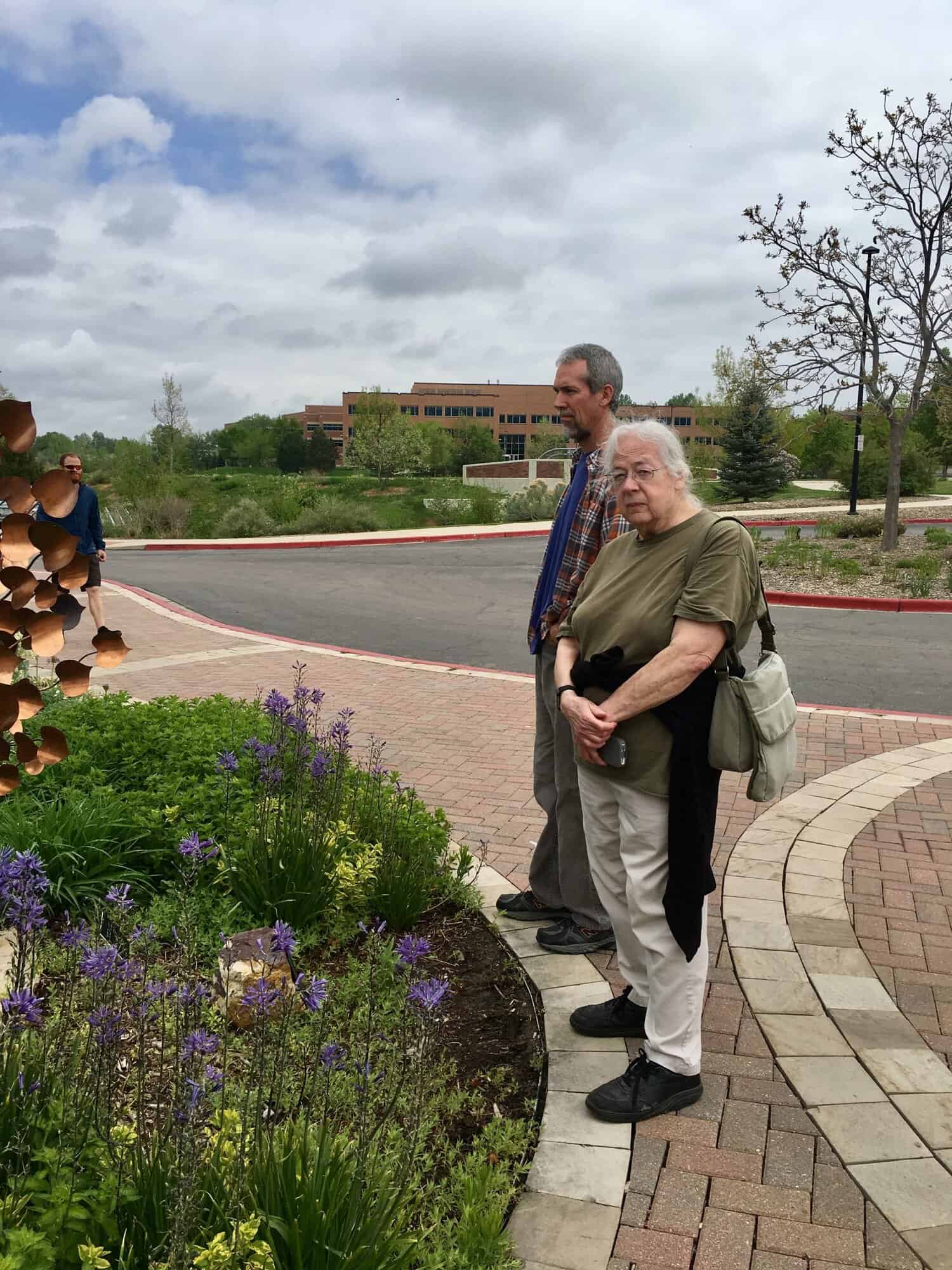 Steve and Susan at The Gardens on Spring Creek