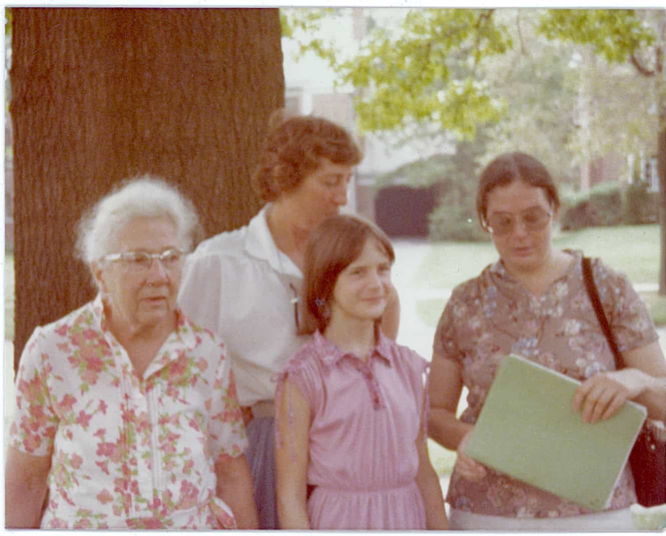 Susan's grandmother and aunt, Rachel, and Susan
